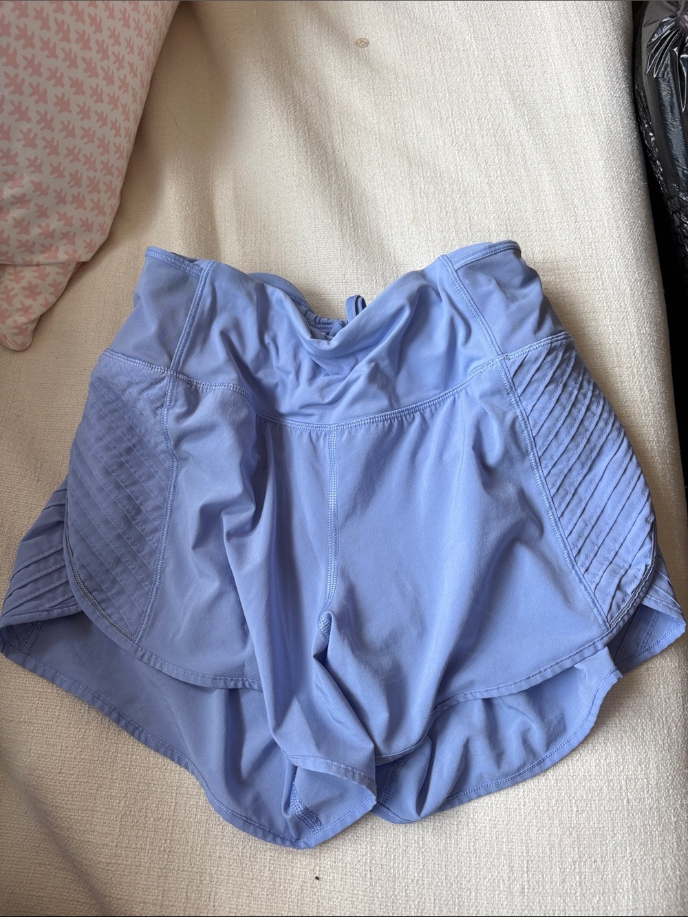 lululemon athletica Periwinkle High-Waist Athletic Shorts